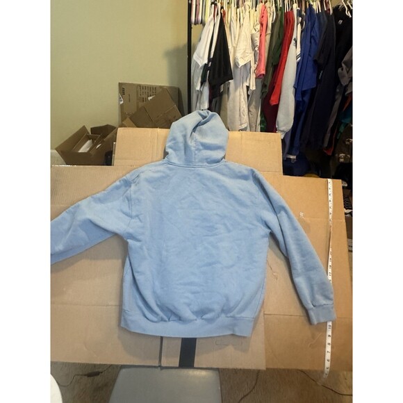 Vintage Rainforest Cafe MGM Grand Las Vegas Sweatshirt Blue Kids XXL Hoodie - Picture 9 of 11